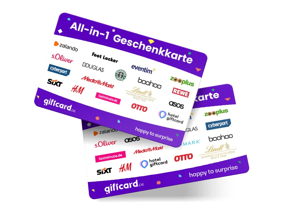 All-in-1 Geschenkkarte