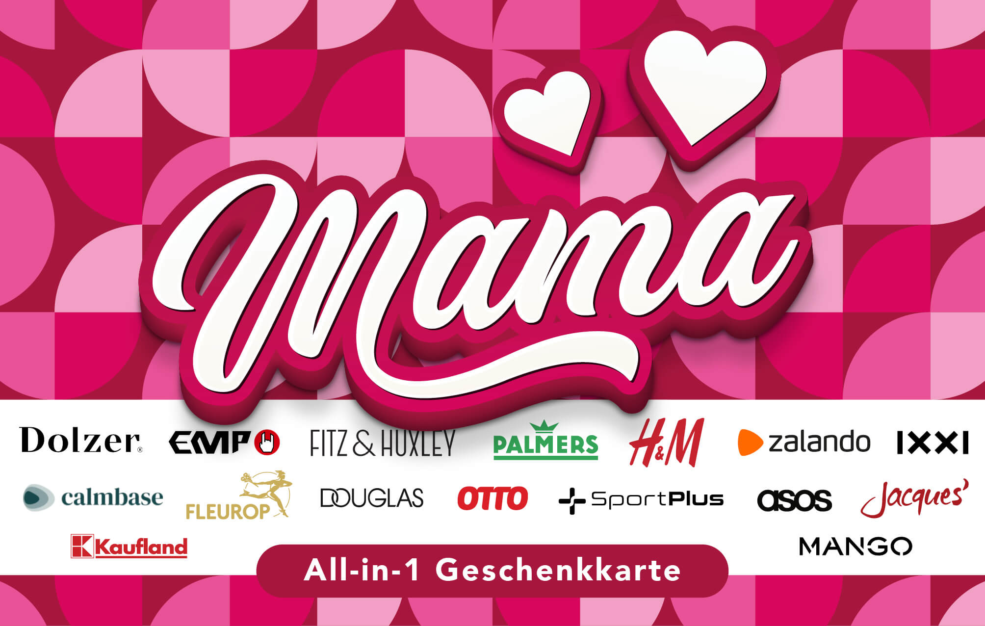 Geschenkkarte Mama All-in-1