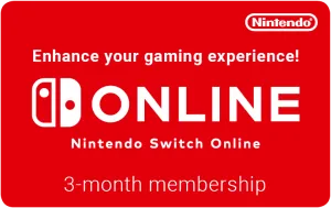 Nintendo Switch Online Geschenkkarte 3 monate