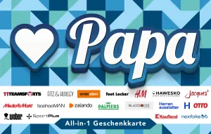 Papa All-in-1 Geschenkkarte