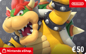 Nintendo eShop Card Geschenkkarte €50