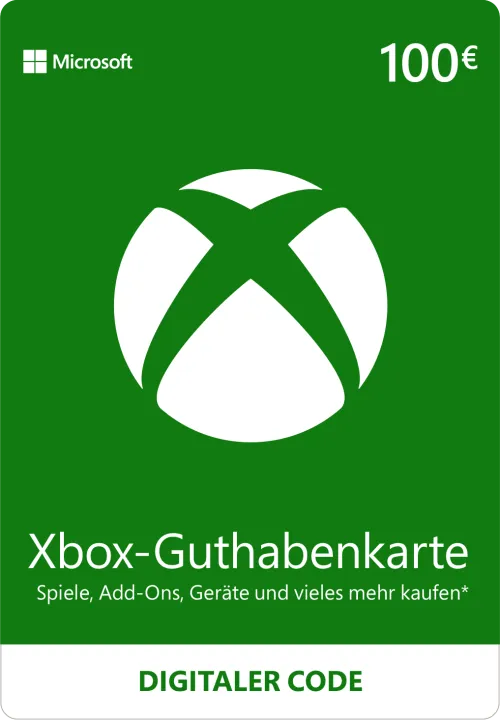 Xbox Live €100 Geschenkkarte