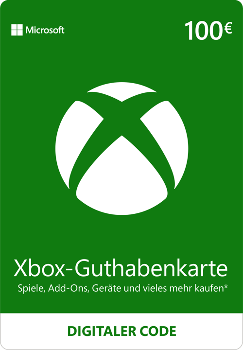 Xbox Live €100 Geschenkkarte