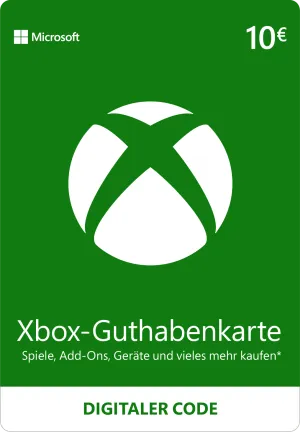 Xbox Live €10 Geschenkkarte