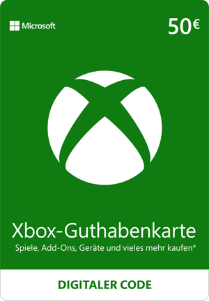  Xbox Live €50 Geschenkkarte