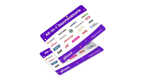 All-in-1 Geschenkkarte