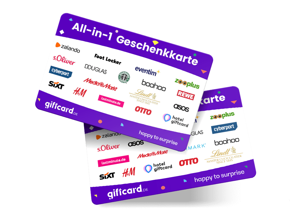 All-in-1 Geschenkkarte