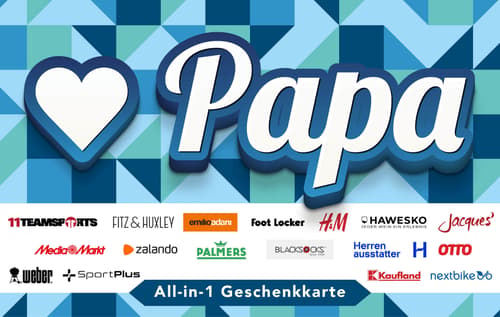 Geschenkkarte Papa All-in-1